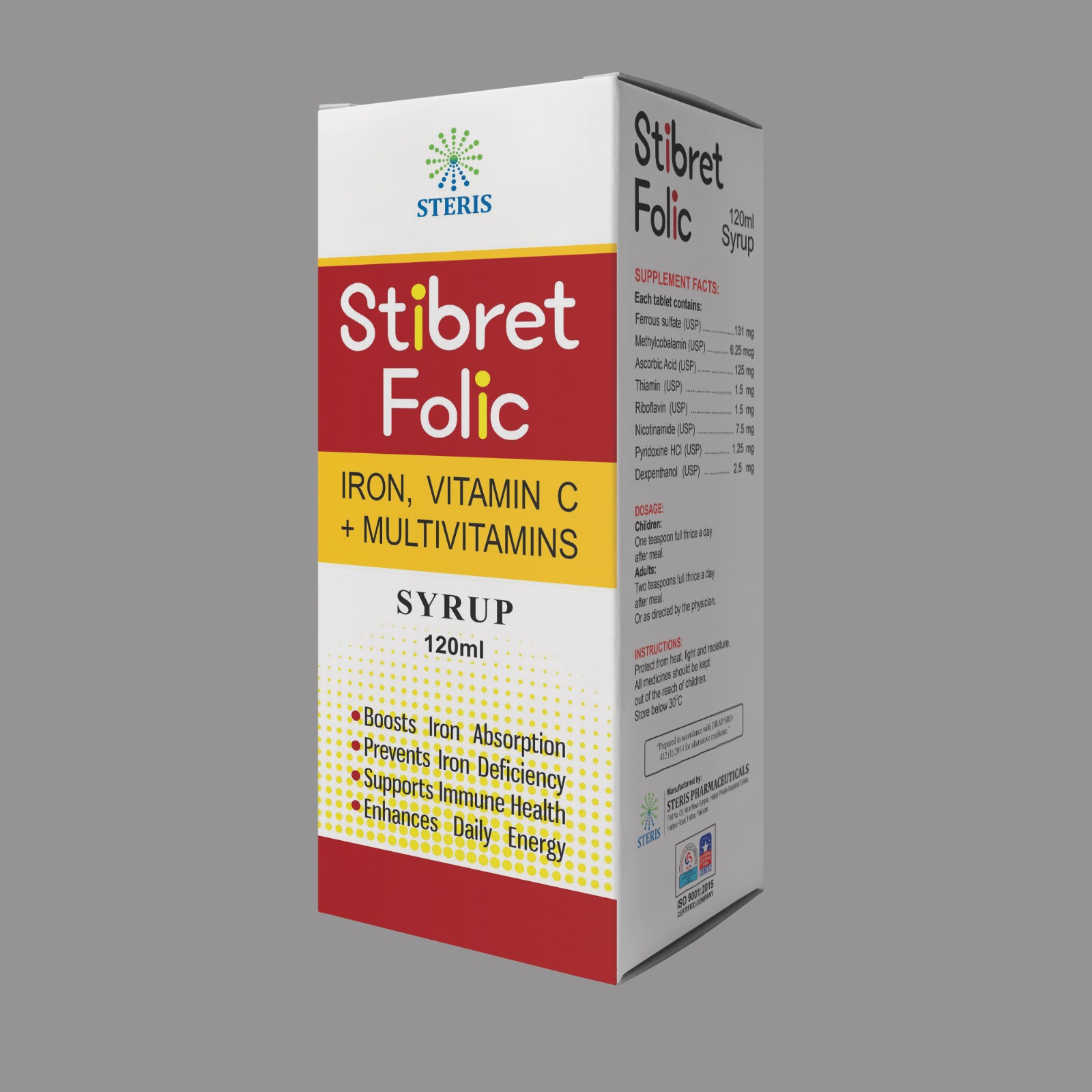 Stibret Folic Syrup